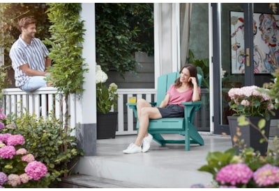 Keter Alpine Adirondack Chair - Aqua Teal