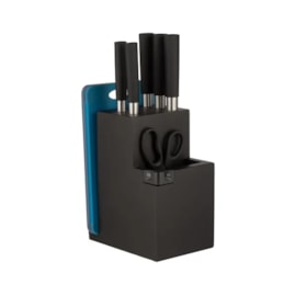 Viners Multi Store Block Set w Sharpener 9pce Viners Multi Store Block Set w Sharpener 9pce