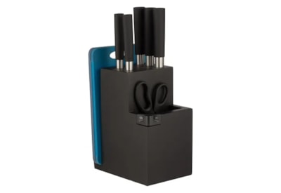 Viners Multi Store Block Set w Sharpener 9pce Viners Multi Store Block Set w Sharpener 9pce