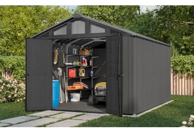 Keter Stronghold Shed Grey 10X15