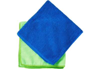 Harris Seriously Good Microfibre Cleaning Cloths 2pk Harris Seriously Good Microfibre Cleaning Cloths 2pk