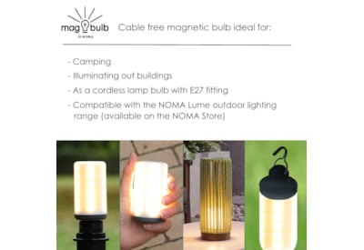 Noma Magbulb With Remote In Display Tray