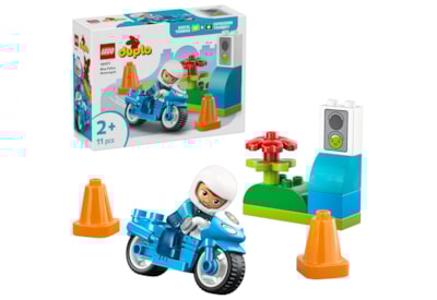 LEGO® Duplo Blue Police Motorcycle