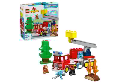 LEGO® Duplo Fire Truck With Hose And Firefighter LEGO® Duplo Fire Truck With Hose And Firefighter