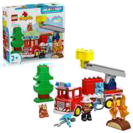 LEGO® Duplo Fire Truck With Hose And Firefighter