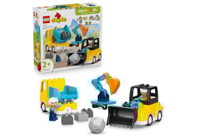 LEGO® Duplo 3 In 1 Construction Vehicles