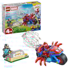 LEGO® Spidey On His Motorcycle Vs. Rhino