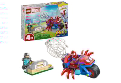 LEGO® Spidey On His Motorcycle Vs. Rhino