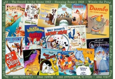 Ravensburger Disney Vintage Posters 1000 Pc Puzzle Ravensburger Disney Vintage Posters 1000 Pc Puzzle