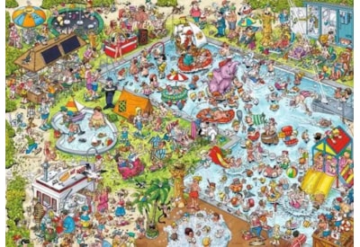 Holiday Resort No.3 The Pool 1000Pc Puzzle