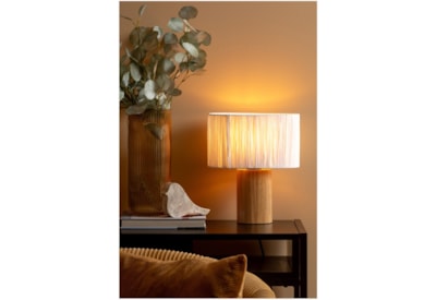 Table Lamp Sheer Oval Ochre Yellow (LM2149YE)