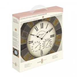 Smart Garden Stonegate Outdoor Clock 14" Smart Garden Stonegate Outdoor Clock 14"