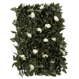 Smart Garden White Bloom Leaf 1.8m x 0.6m Trellis (5045074)