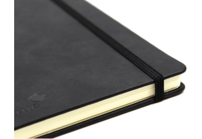 Silvine Black Soft Feel Exec Notebook A5 Silvine Black Soft Feel Exec Notebook A5