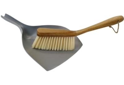 Jvl Bamboo Dustpan & Brush Jvl Bamboo Dustpan & Brush