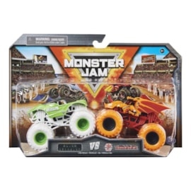 Monster Jam 1:64 Die Cast Trucks 2pk Monster Jam 1:64 Die Cast Trucks 2pk
