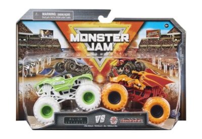 Monster Jam 1:64 Die Cast Trucks 2pk Monster Jam 1:64 Die Cast Trucks 2pk
