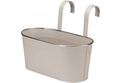 Smart Garden Fence And Balacony Hanging Pot -ivory 12" Smart Garden Fence And Balacony Hanging Pot -ivory 12"