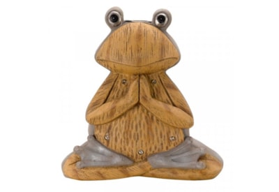 Smart Garden Wood Stone In-lit Frog Figurine (1020914)