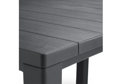 Keter Julie 6 Seater Dining Table - Graphite