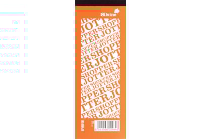 Silvine Shopper Jotter 100 Lines Pages Assorted Colours Silvine Shopper Jotter 100 Lines Pages Assorted Colours