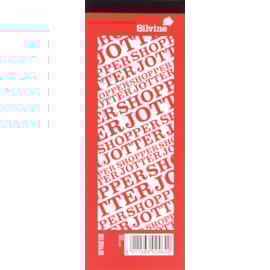Silvine Shopper Jotter 100 Lines Pages Assorted Colours Silvine Shopper Jotter 100 Lines Pages Assorted Colours