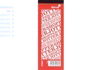 Silvine Shopper Jotter 100 Lines Pages Assorted Colours Silvine Shopper Jotter 100 Lines Pages Assorted Colours