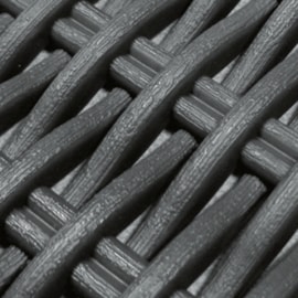 Keter California 3 Seater Chaise Longue Mini - Graphite