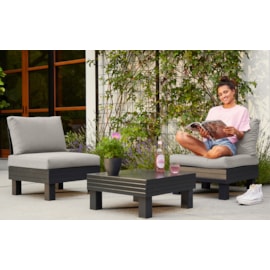 Keter Elements Balcony Set - Graphite