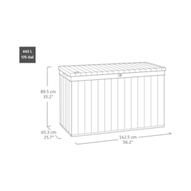 Keter Venetian Storage Box 175g 662l Keter Venetian Storage Box 175g 662l