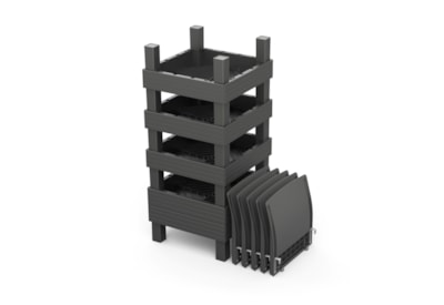 Keter Elements 7 Seater Modular Lounge Set - Graphite