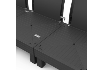 Keter Elements 10 Seater Modular Lounge Set - Graphite