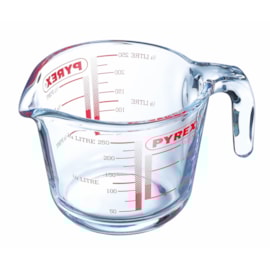 Pyrex Measuring Jug 0.25lt Pyrex Measuring Jug 0.25lt