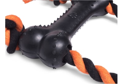 Petface Seriously Strong Rubber Bone Tugger Petface Seriously Strong Rubber Bone Tugger