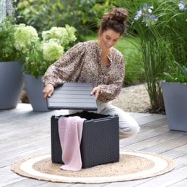 Keter Marie 4 Seater Double Lounge Set - Graphite Keter Marie 4 Seater Double Lounge Set - Graphite