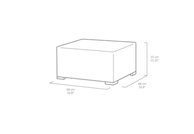 Keter California 5 Seater Lounge Set Plus Footstool - Graphite Keter California 5 Seater Lounge Set Plus Footstool - Graphite