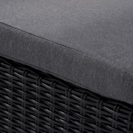 Keter Mia 4 Seater Lounge Set With Storage Table - Graphite