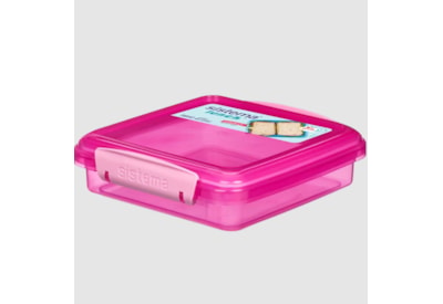Sistema 450Ml Sandwich Box Colour Mix