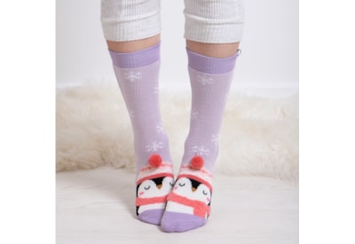 Totes Isotoner Novelty Slipper Sox Penguin Totes Isotoner Novelty Slipper Sox Penguin