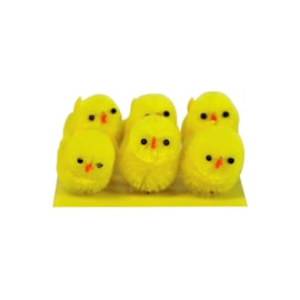 Easter 6pc Yellow Chicks Cdu Easter 6pc Yellow Chicks Cdu