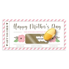 Mothers Day Scratch Card Voucher