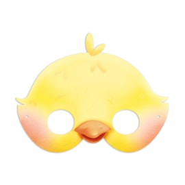 Chick Face Gift Bag Large