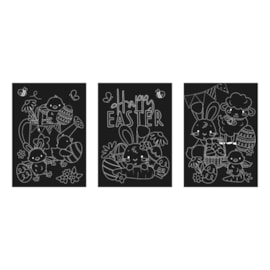 Easter Scratch Art