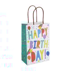 6Pk Happy Birthday Party Bags
