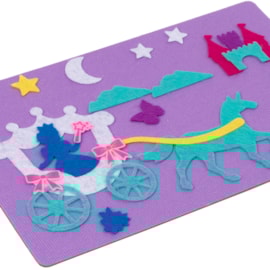 John Adams Fuzzy Felt Princess Draw Set John Adams Fuzzy Felt Princess Draw Set
