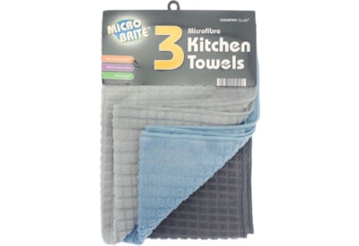 3pk Dobby Kitchen Towels (KTS105265)