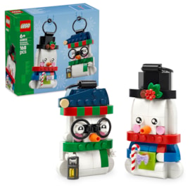 LEGO® Snowman Ornaments LEGO® Snowman Ornaments