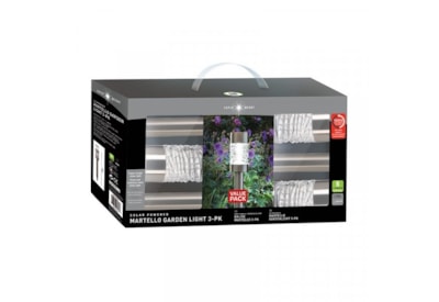 Smart Garden Martello  5l Ss Stake Light 3 Pack (1001007)