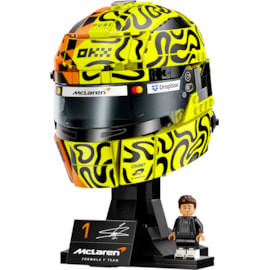 LEGO® Editions McLaren Mastercard F1® Team Lando Norris Helmet LEGO® Editions McLaren Mastercard F1® Team Lando Norris Helmet