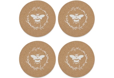 Cooksmart Bumble Bees Cork Placemats 4pack (AC1761)